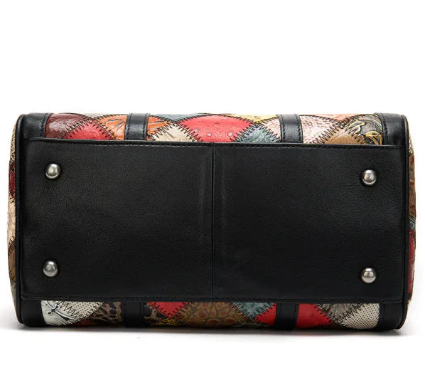 Ethnic Style Small Duffle Purse