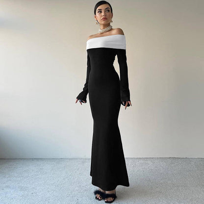 Audrey Off-Shoulder Maxi Dress