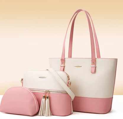 Pink Lily Bag Set