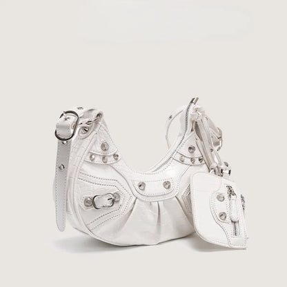 Y2K Crescent Moon Handbag