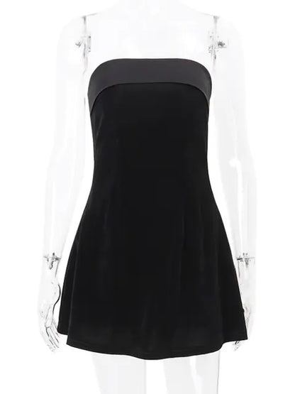 Velvet Kitty Mini Dress