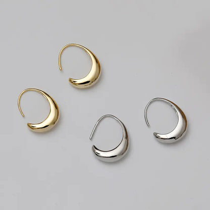 Water Drop Hoop Earrings