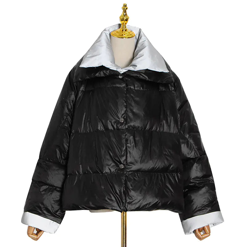 Oversized Casual Short Down Jacket