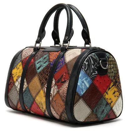 Ethnic Style Small Duffle Purse