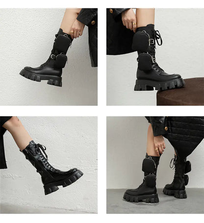 2020 A/W Chunky Sole Martin Boots