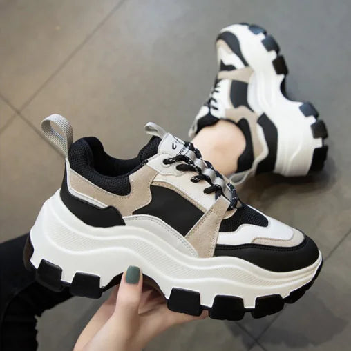 Lace-Up Mesh Sneaker