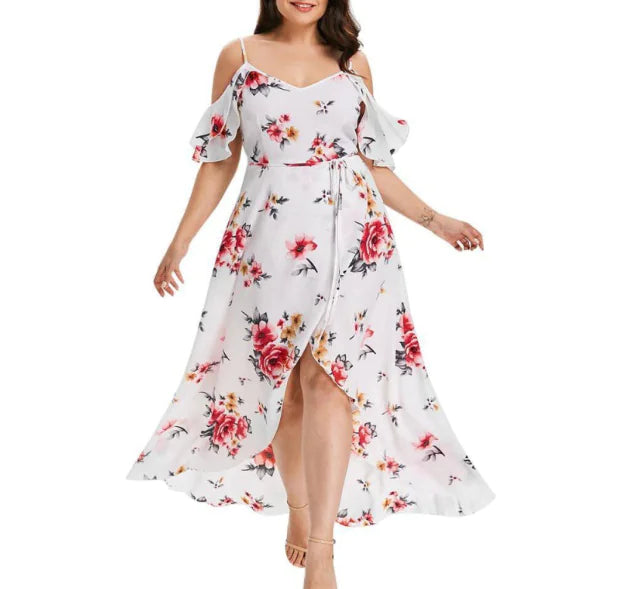 Plus Size Floral Dress
