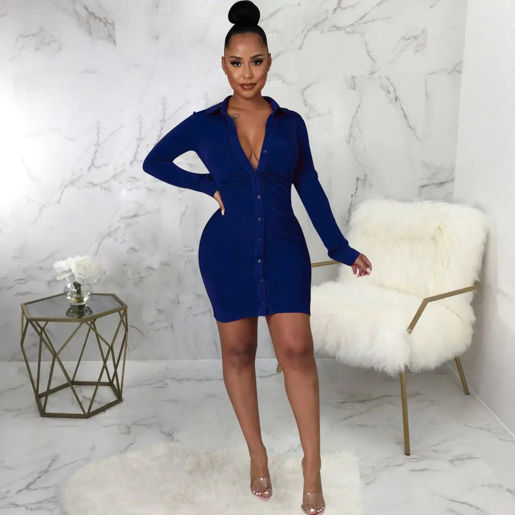 Button Down Shirt Dress