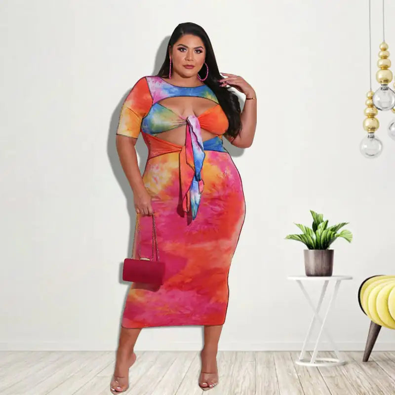 Plus Size Kansuha Dress