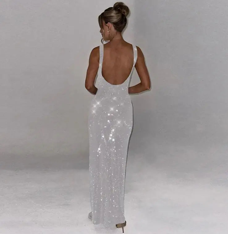 Bambi Sequins Sling Dress