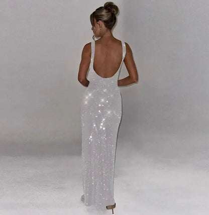 Bambi Sequins Sling Dress