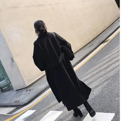 Reversible Wool Cashmere Coat