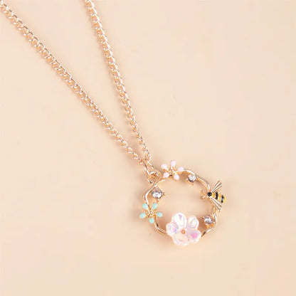 Melissa Hoop Earrings and Necklace Set