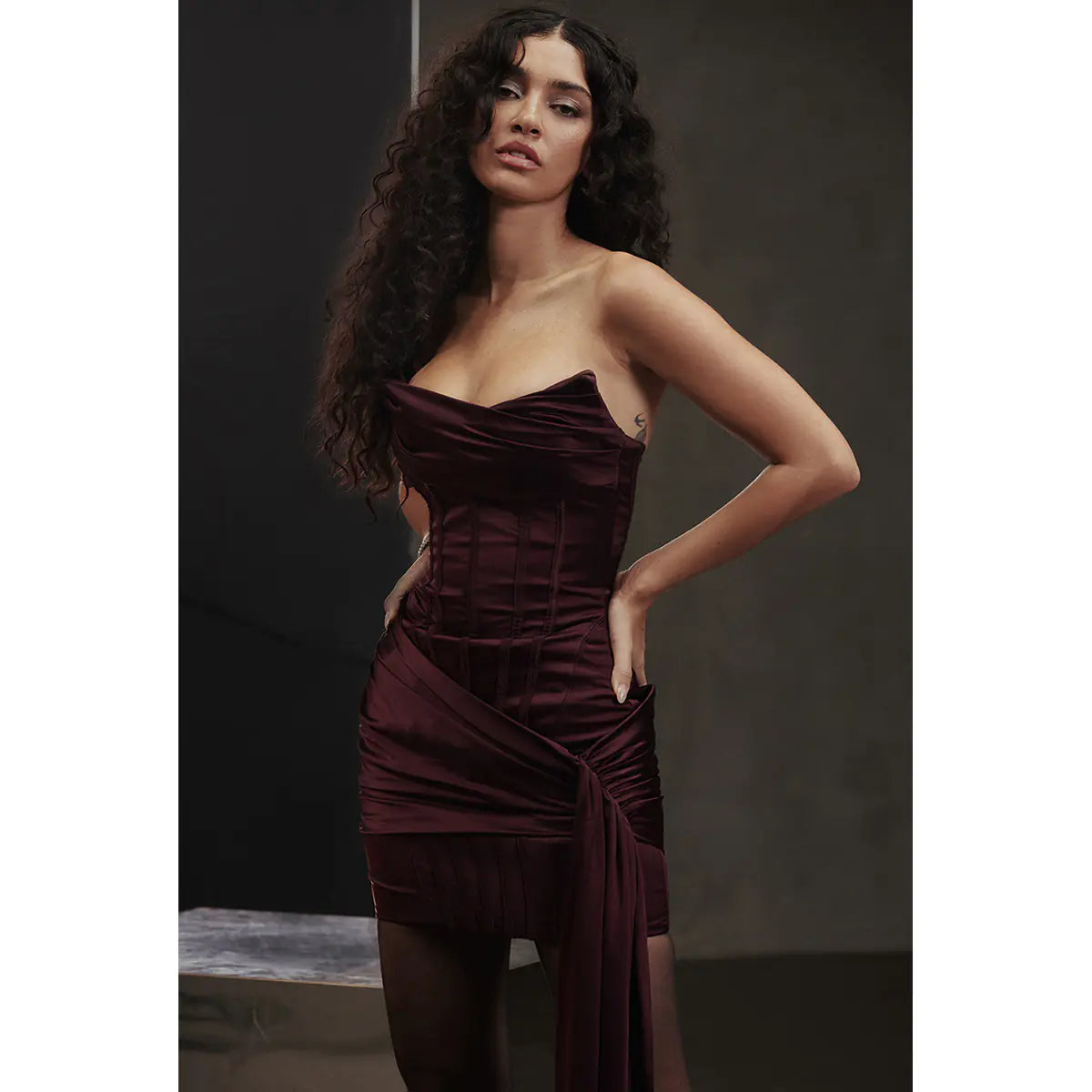 Fine Wine Bodycon Mini