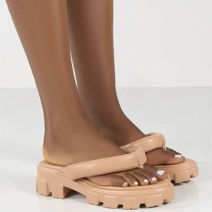 Color Roman Flip Flops