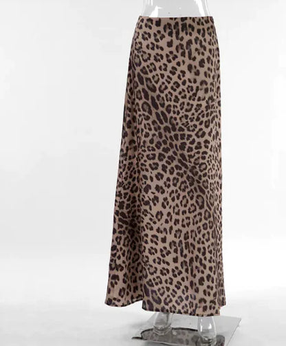 Leopard Luxe Mermaid Skirt