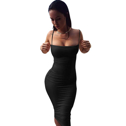 Milk Silk Bandage Dress