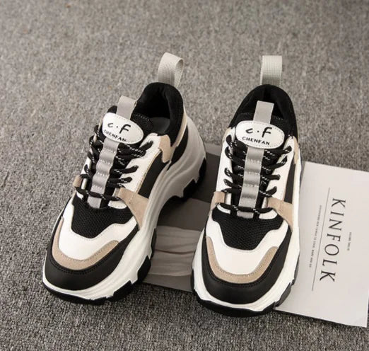 Lace-Up Mesh Sneaker