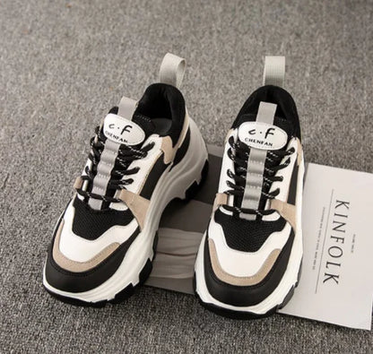 Lace-Up Mesh Sneaker