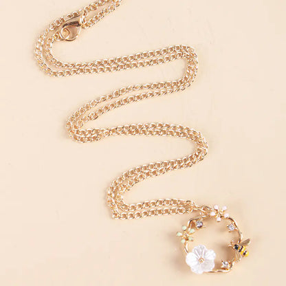 Melissa Hoop Earrings and Necklace Set