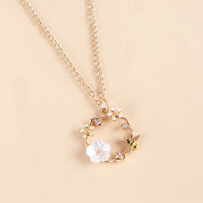 Melissa Hoop Earrings and Necklace Set