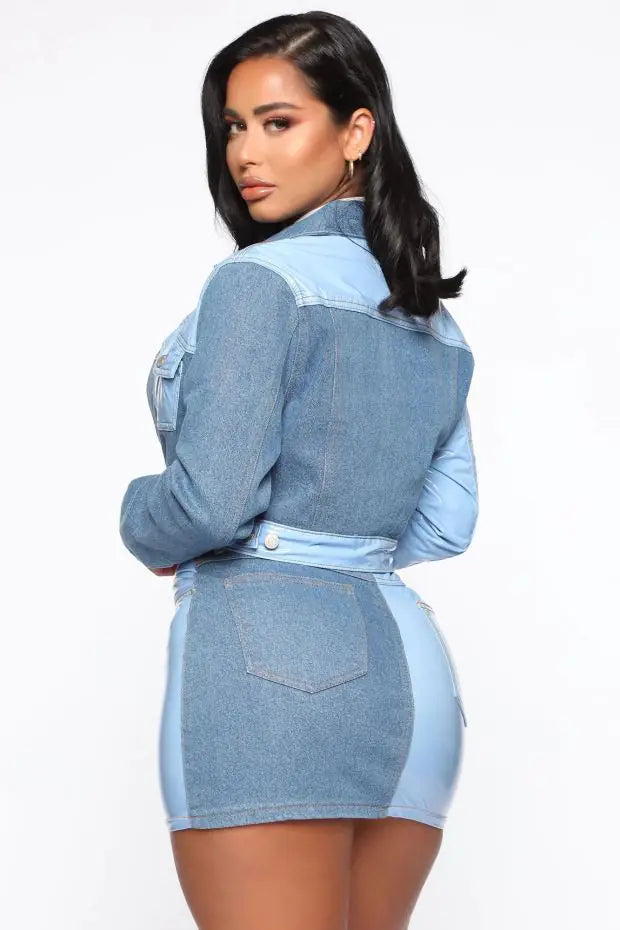 Savannah Color Block Two-Piece Set