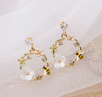 Melissa Hoop Earrings and Necklace Set