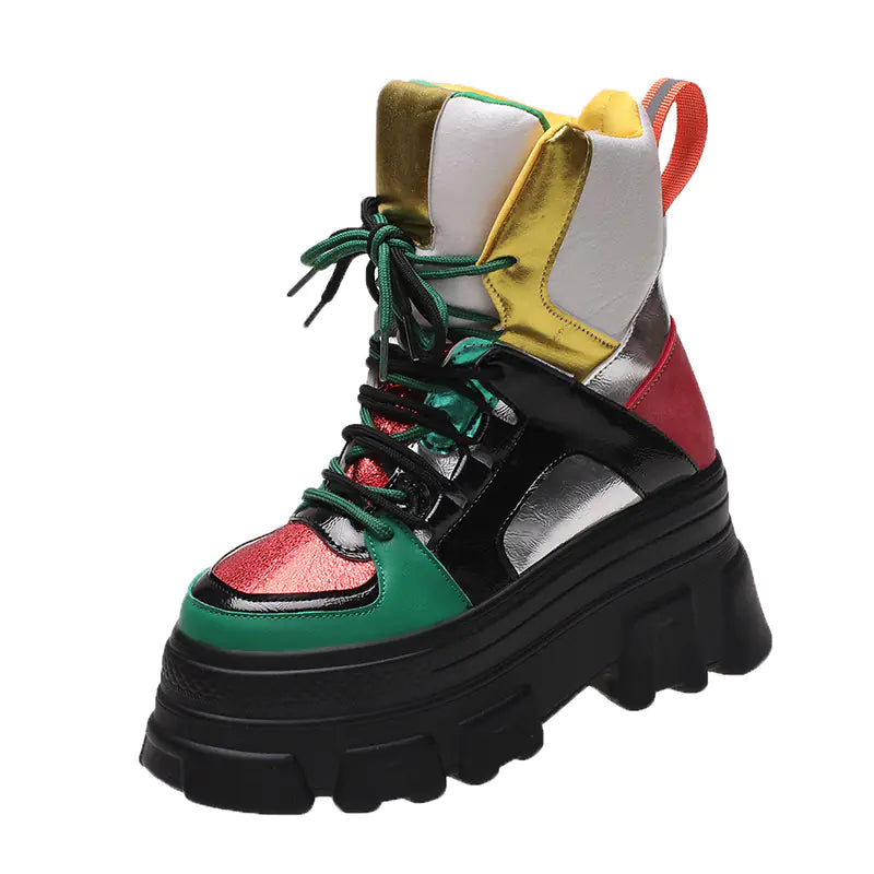 Vintage Martin High-Top Platform Boots