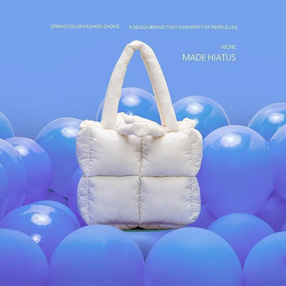 Quilted Pillow Shoulder Bag