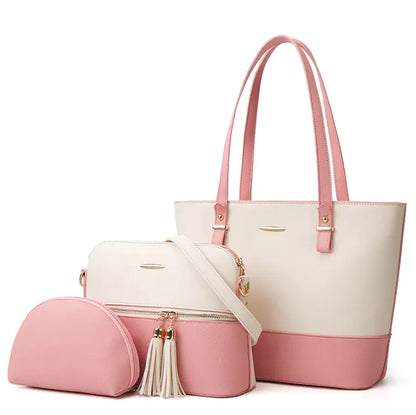 Pink Lily Bag Set