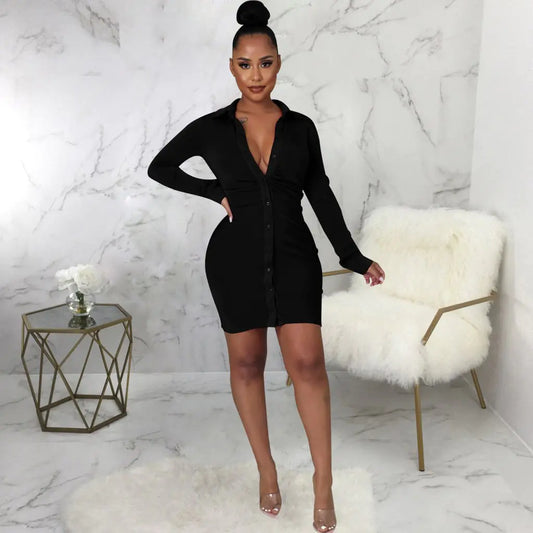 Button Down Shirt Dress