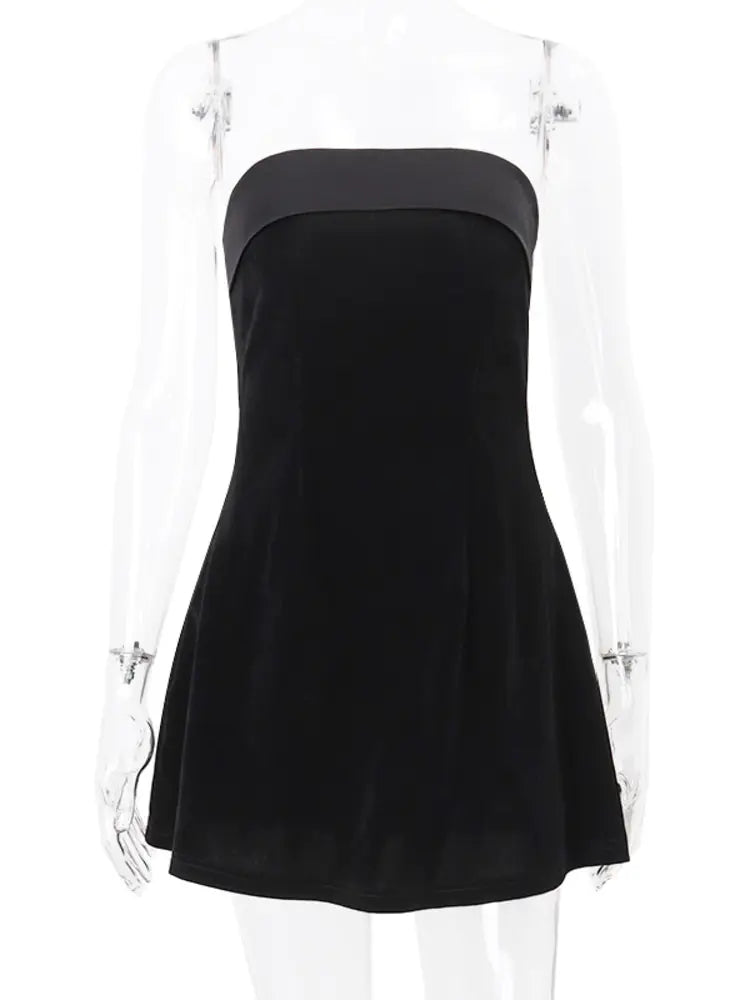 Velvet Kitty Mini Dress