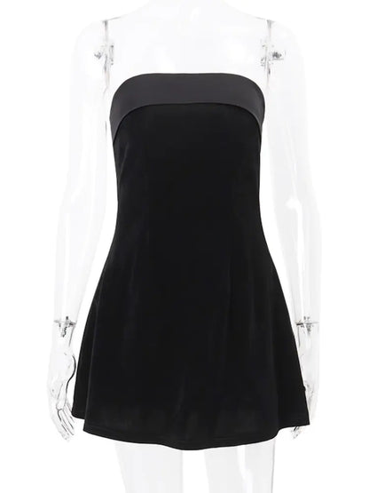 Velvet Kitty Mini Dress