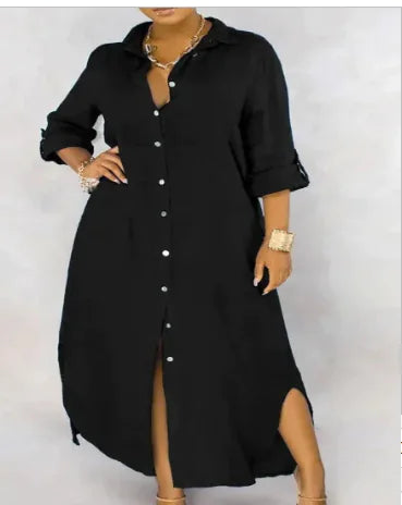 Amélia Button Dress