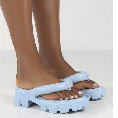 Color Roman Flip Flops