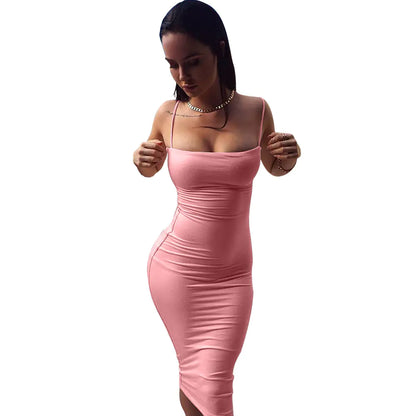 Milk Silk Bandage Dress