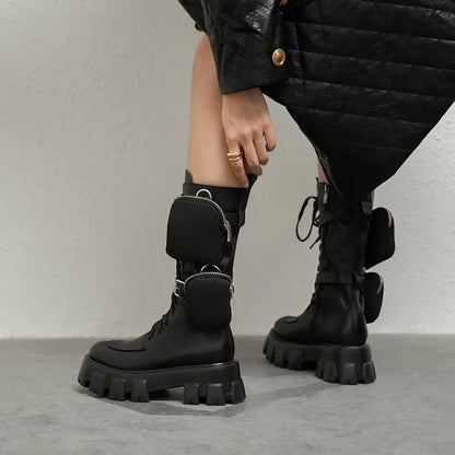2020 A/W Chunky Sole Martin Boots
