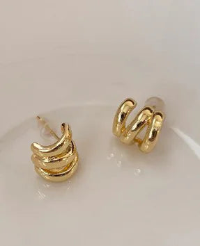 Ouro Spiral Earrings