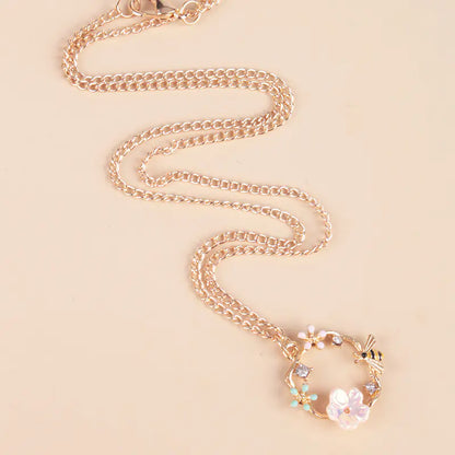 Melissa Hoop Earrings and Necklace Set