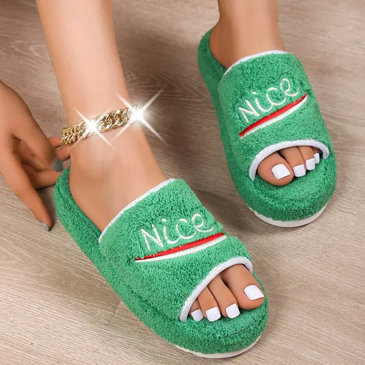 Never Naughty House Slippers