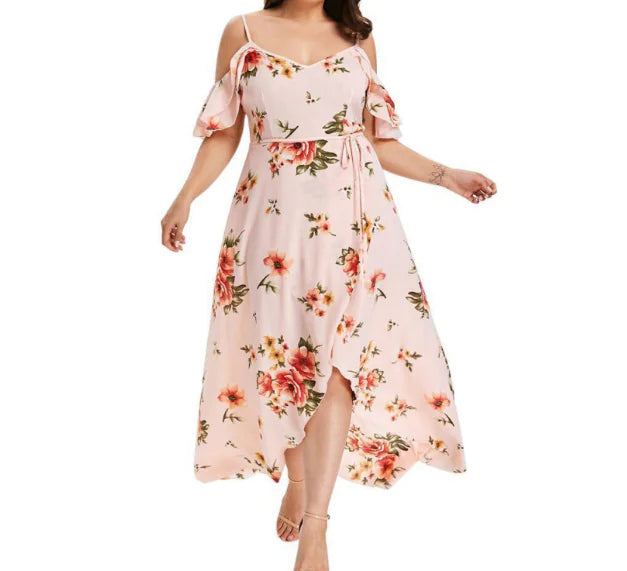 Plus Size Floral Dress