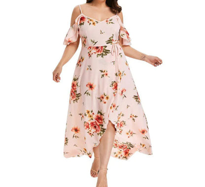 Plus Size Floral Dress