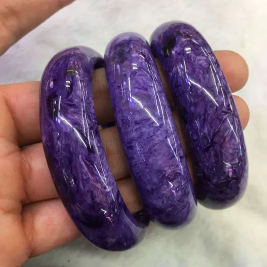 Purple Dragon Crystal Bracelet