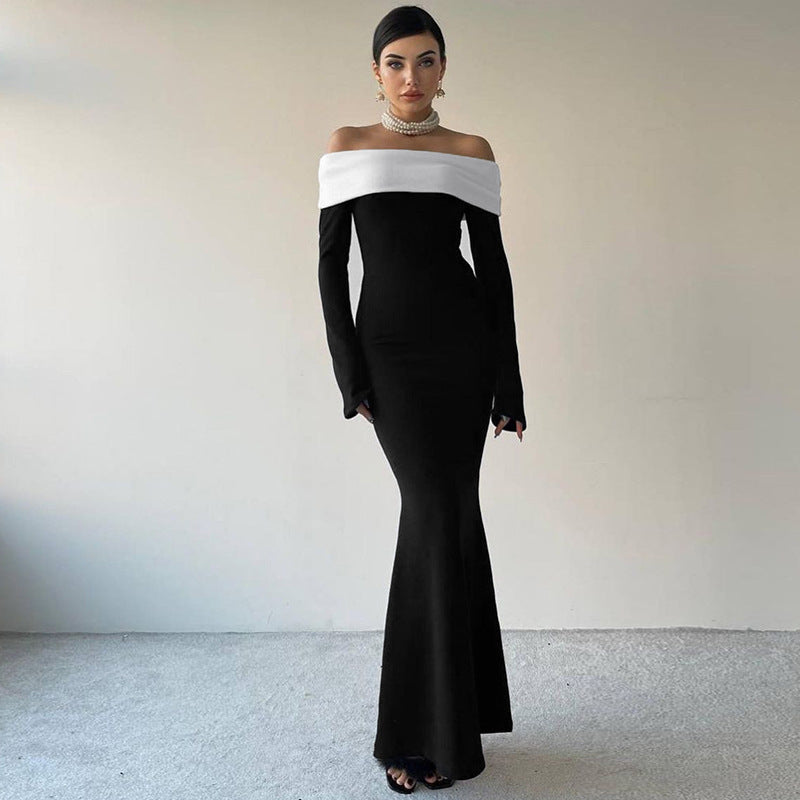 Audrey Off-Shoulder Maxi Dress