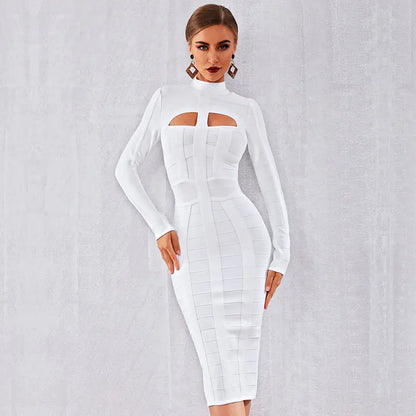 Bandage Dress - White