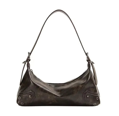 Tiffani Leather Baguette Bag