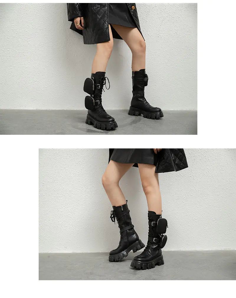 2020 A/W Chunky Sole Martin Boots