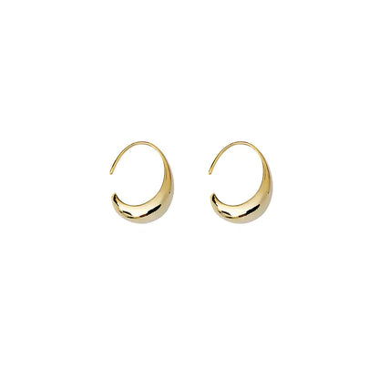 Water Drop Hoop Earrings