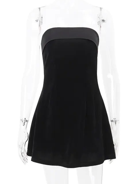 Velvet Kitty Mini Dress