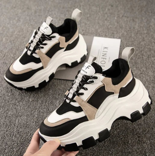Lace-Up Mesh Sneaker